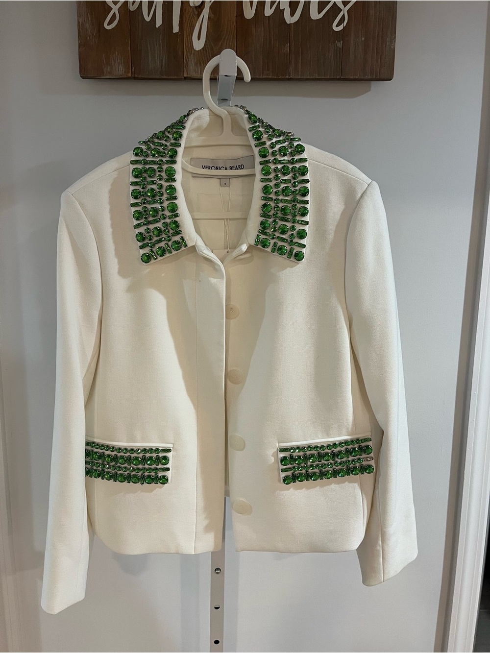 Veronica Beard Imogen Embellished Jacket NWT - Picture 6 of 16